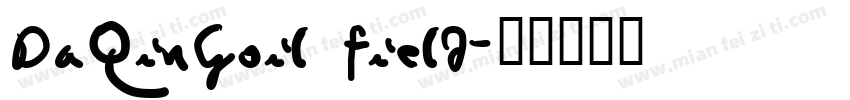 DaQinGoil field字体转换